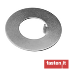 Internal tab washers for slotted round nuts in conformity with DIN 1804 