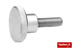Knurled thumb screws, high type