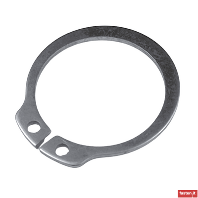 NF E22-163 Retaining rings for shafts - Normal type and heavy type 