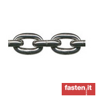 Round steel link chains, for chain conveyors, grade 3 & 5