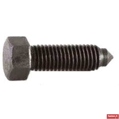 DIN 564 Hexagon set screws with small hexagon, half dog point and flat cone point