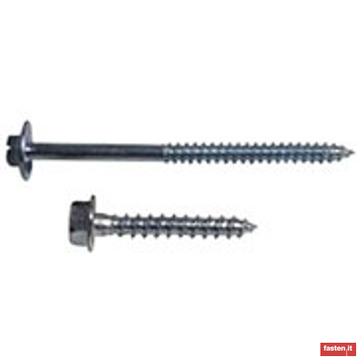 NF E25-607 Hexagon head wood screws, lag screws