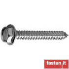 Tapping screws hex head flanged