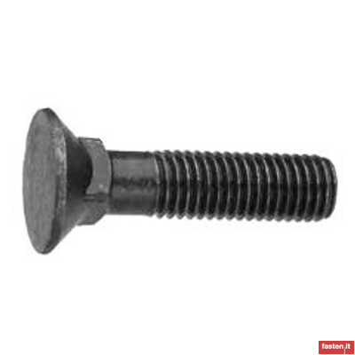 DIN 608 Flat countersunk square neck bolts with short square