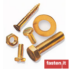 Brass and brass alloys fasteners