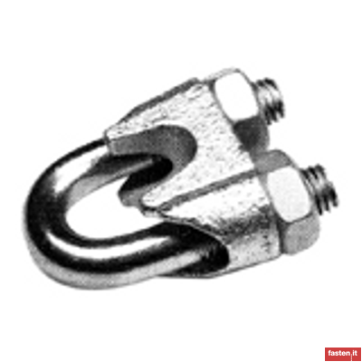DIN 741 Wire rope clamps
