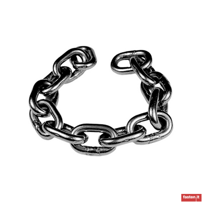 DIN 766 Round steel link chains, calibrated and tested grade 3